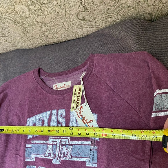 Texas A&M Sweatshirt size L pressbox - Picture 6 of 9